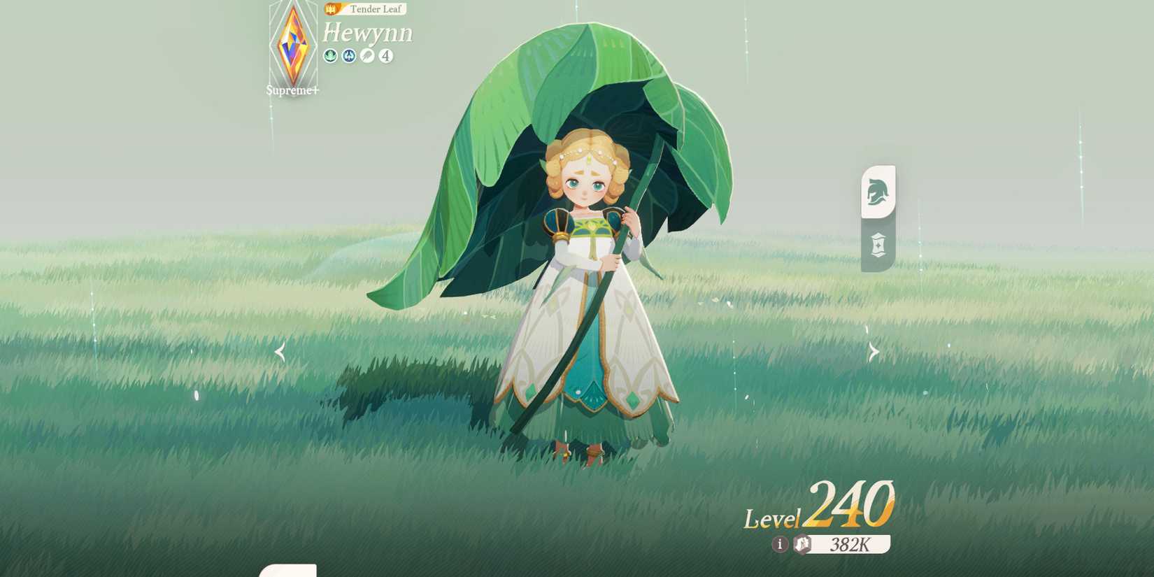 Image of the support character Hewynn in AFK Journey