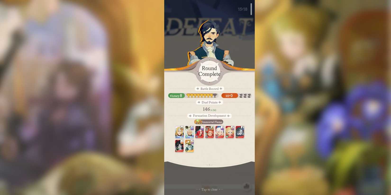 an honor duel tournament results in afk journey.