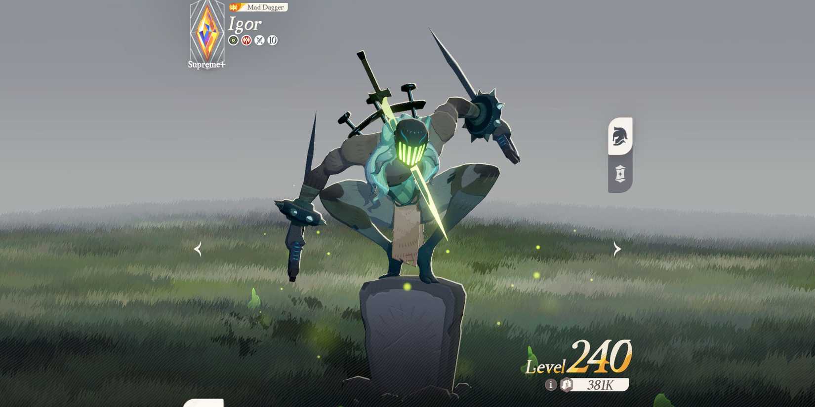 Image of the warrior character Igor in AFK Journey