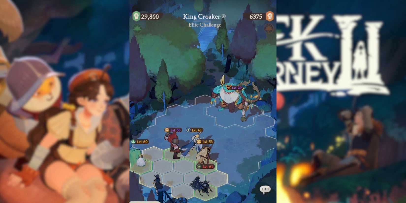 afk journey king croaker best formation.