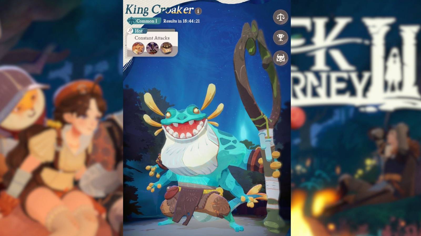 afk journey king croaker.
