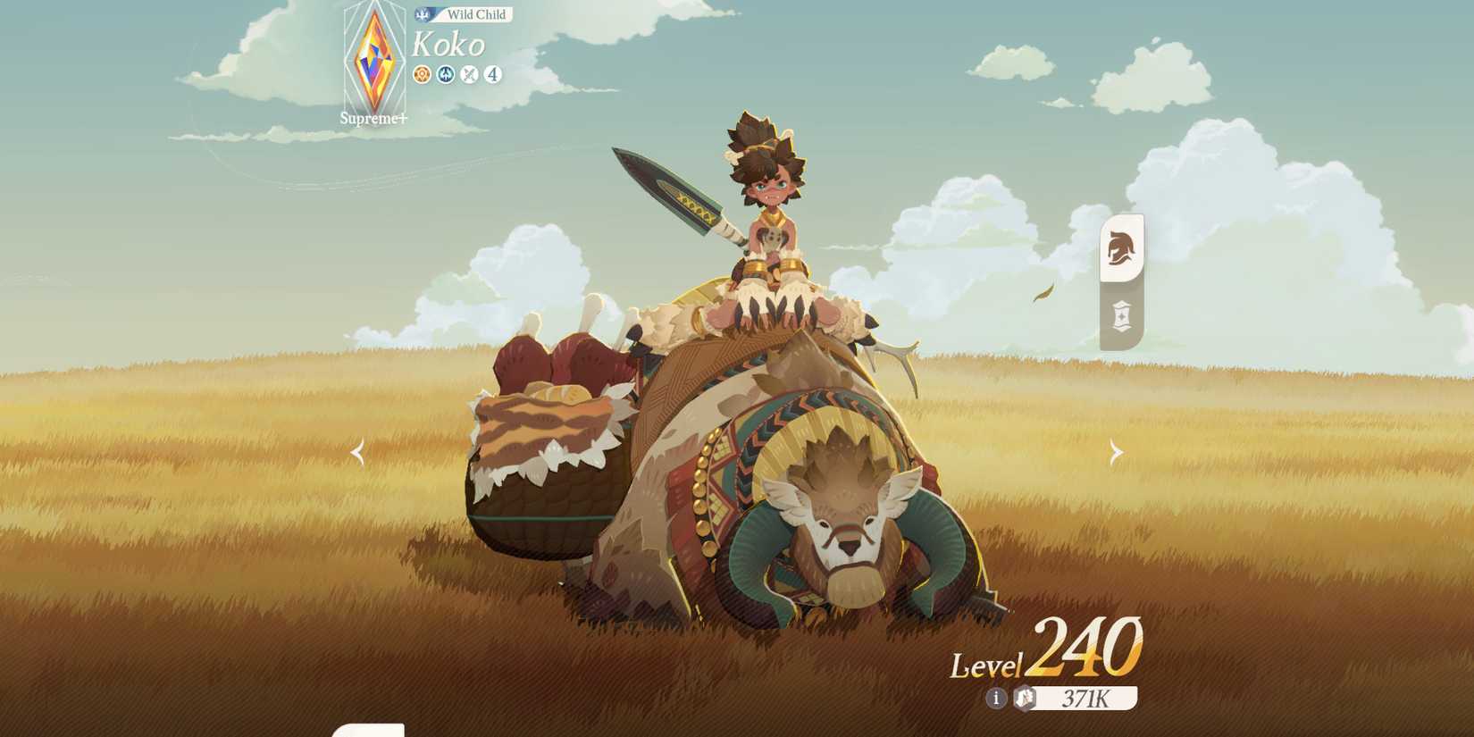 Image of the support character Koko in AFK Journey