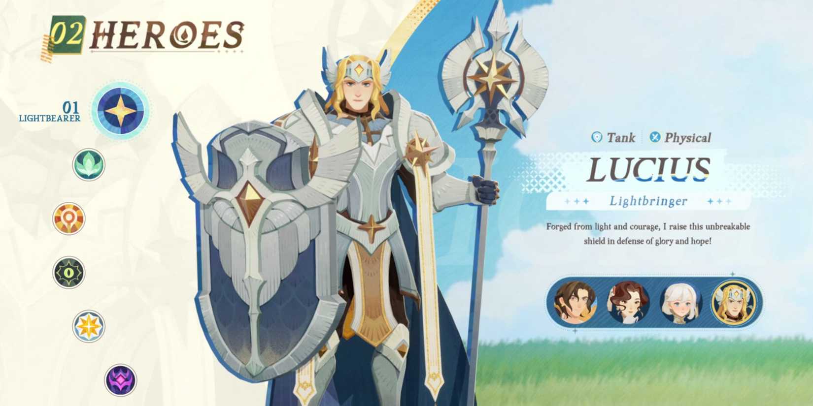 the lightbearer faction in afk journey.