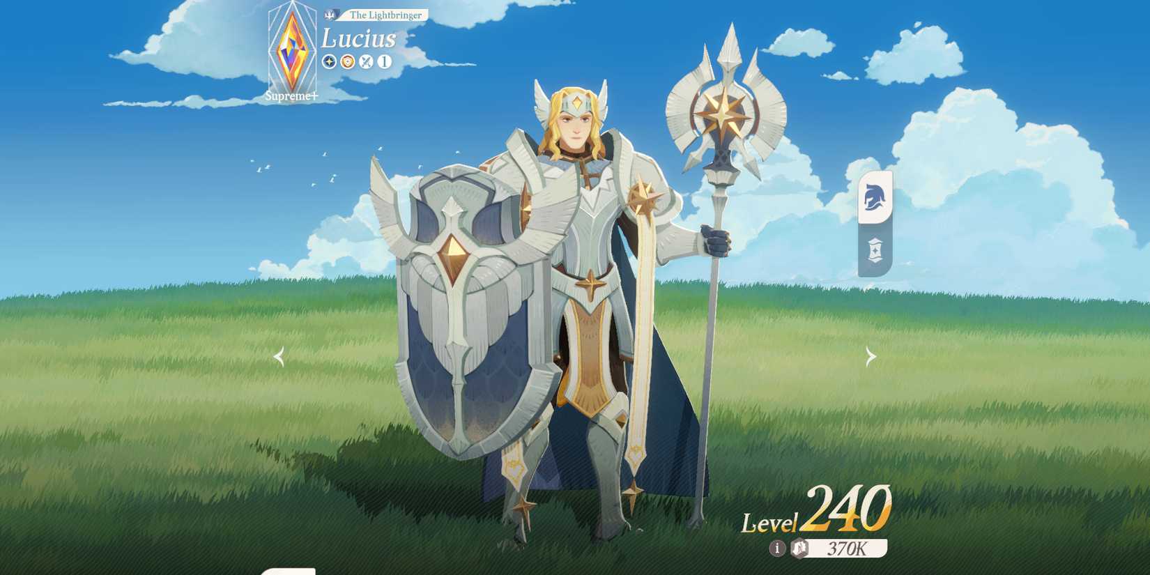 Image of the character Lucius from AFK Journey