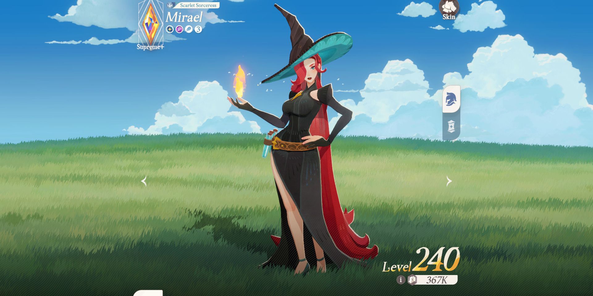 Image of the mage character Mirael in AFK Journey