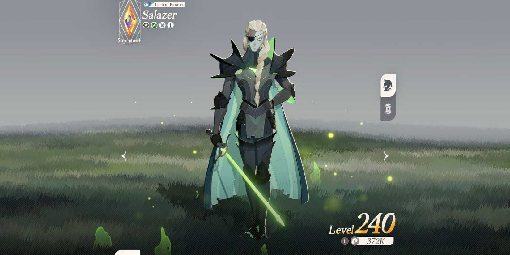 Image of the rogue character Salazer in AFK Journey