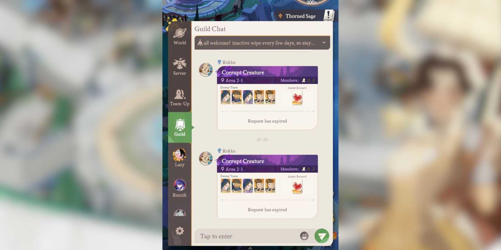 social features in afk journey.