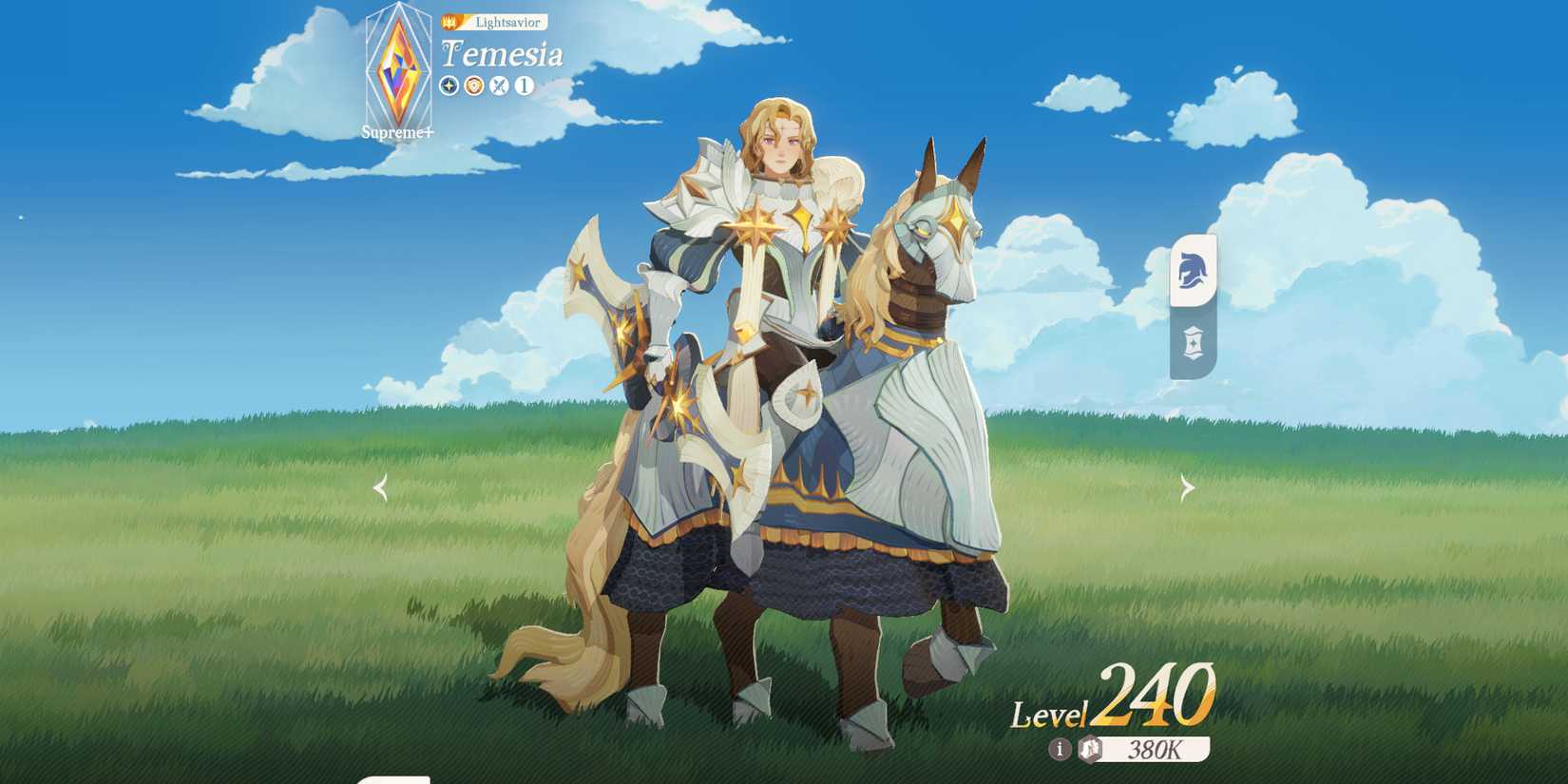 Image of the character Temesia from AFK Journey