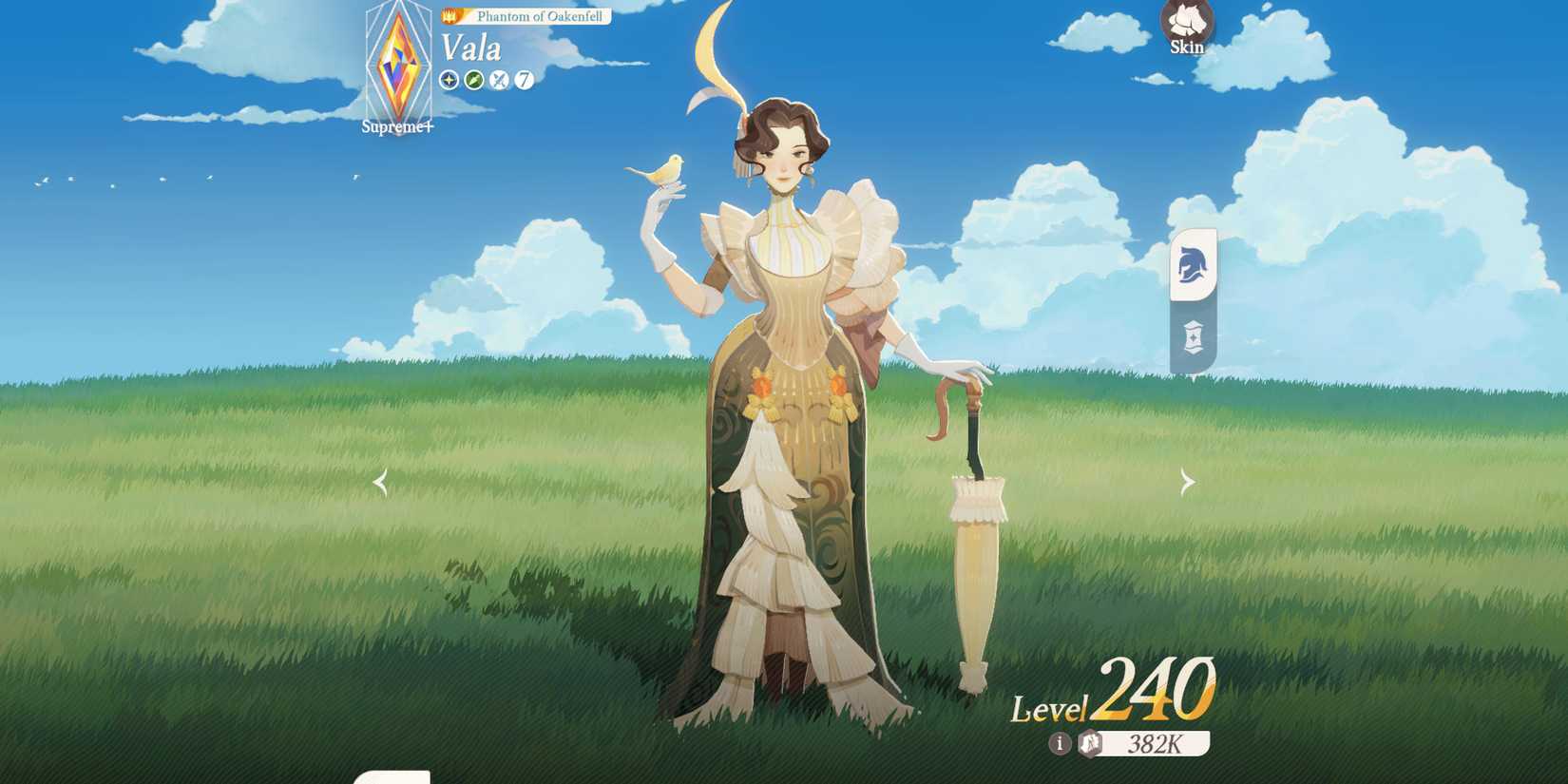 Image of the rogue character Vala in AFK Journey