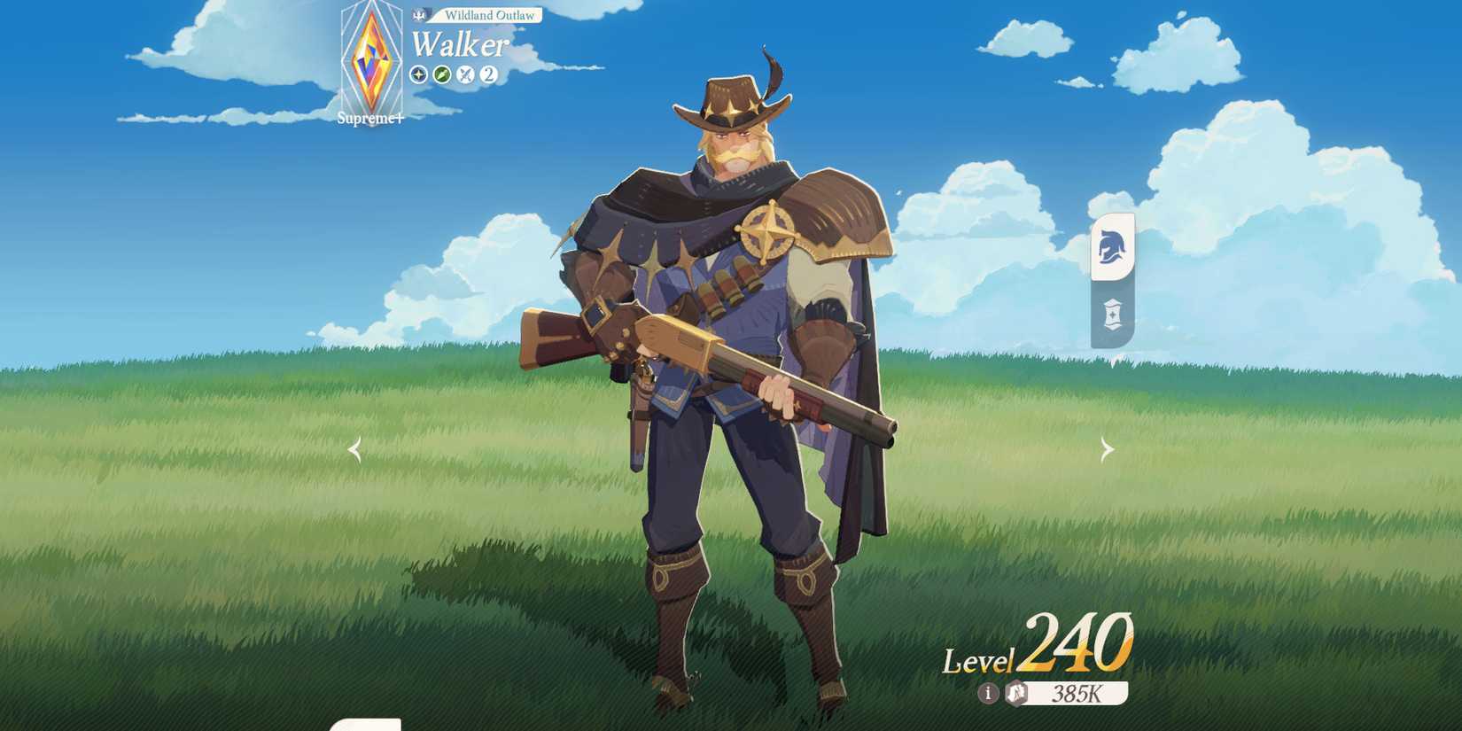 Image of the rogue character Walker in AFK Journey