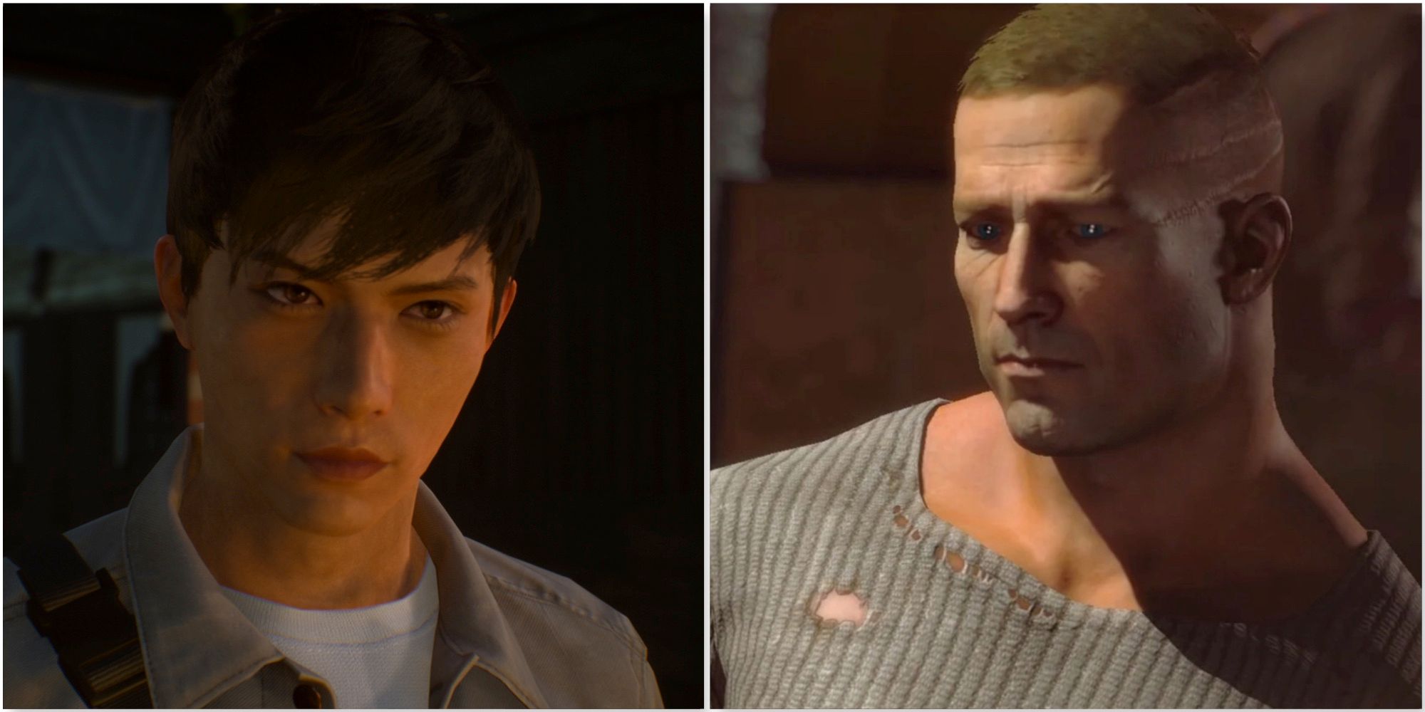Akito in Ghostwire Tokyo and BJ Blazkowicz in Wolfenstein The New Order