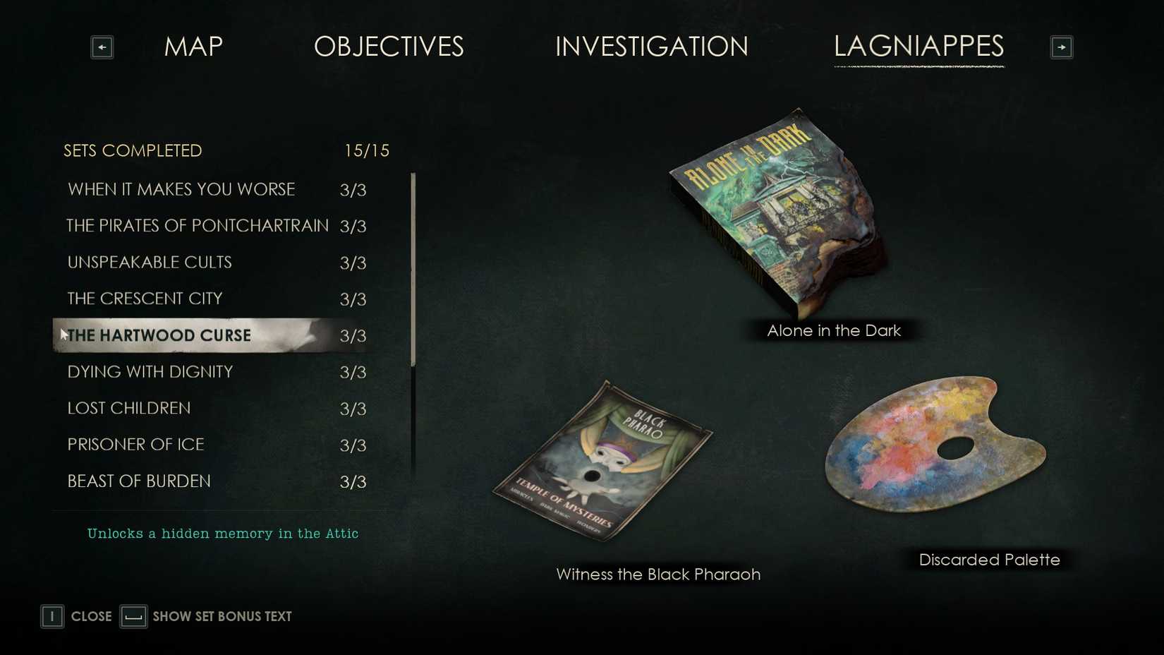 alone in the dark how to get all lagniappe 6