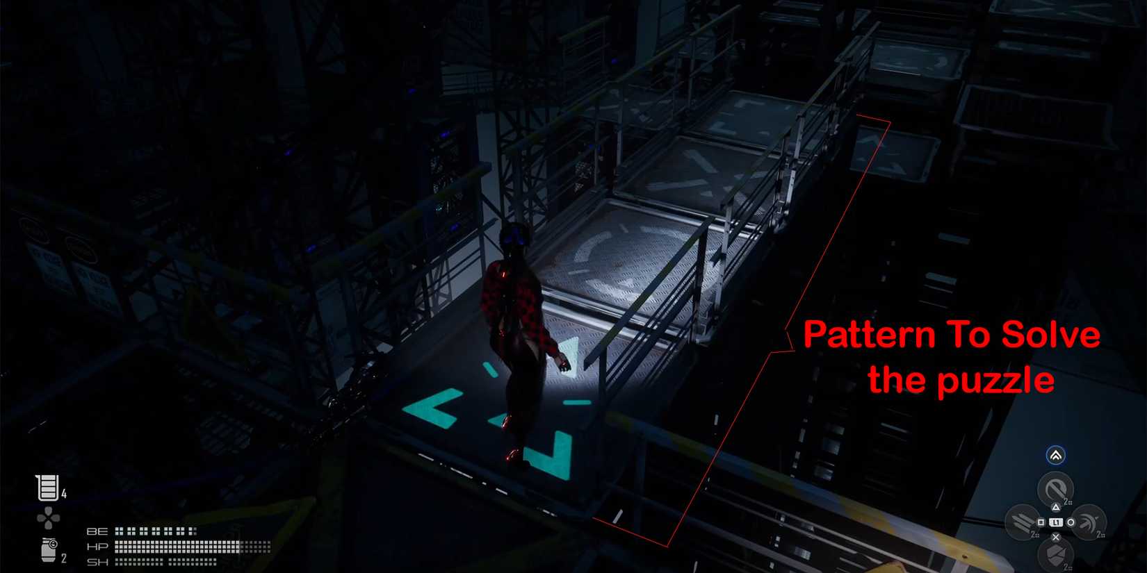 altess levoire platform shape puzzle in stellar blade