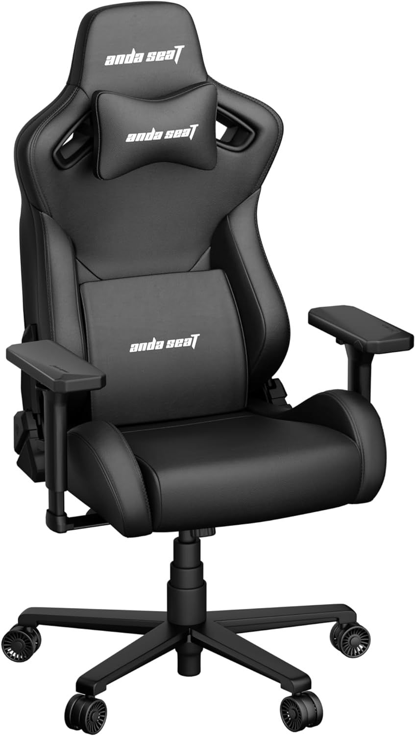 Anda Seat Kaiser Frontier Black Leather Gaming Chair XL