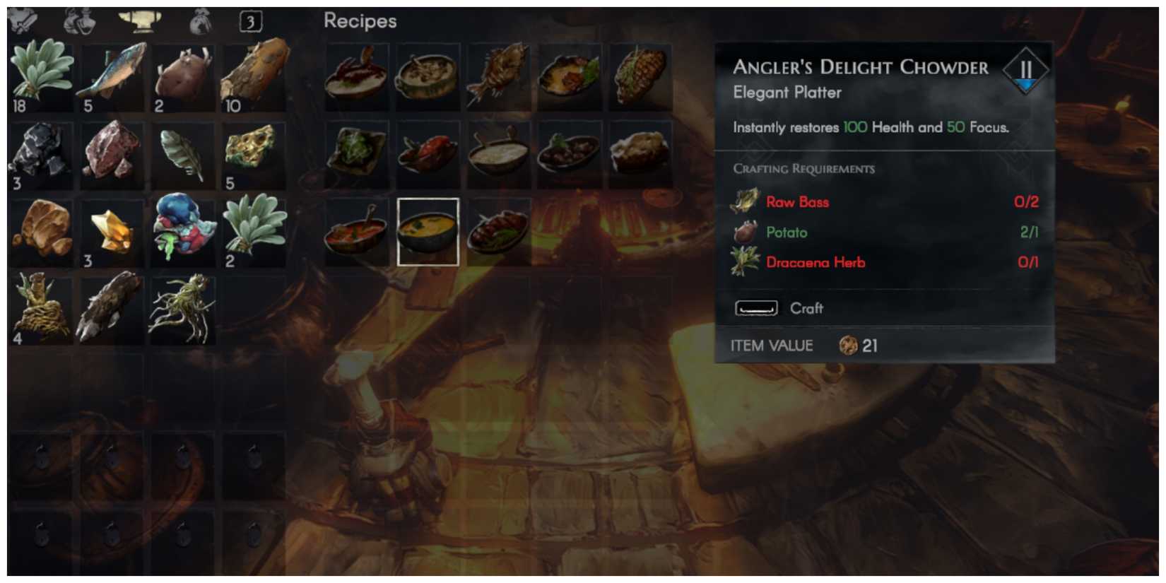 No Rest For The Wicked - Angler's Delight Chowder Recipe