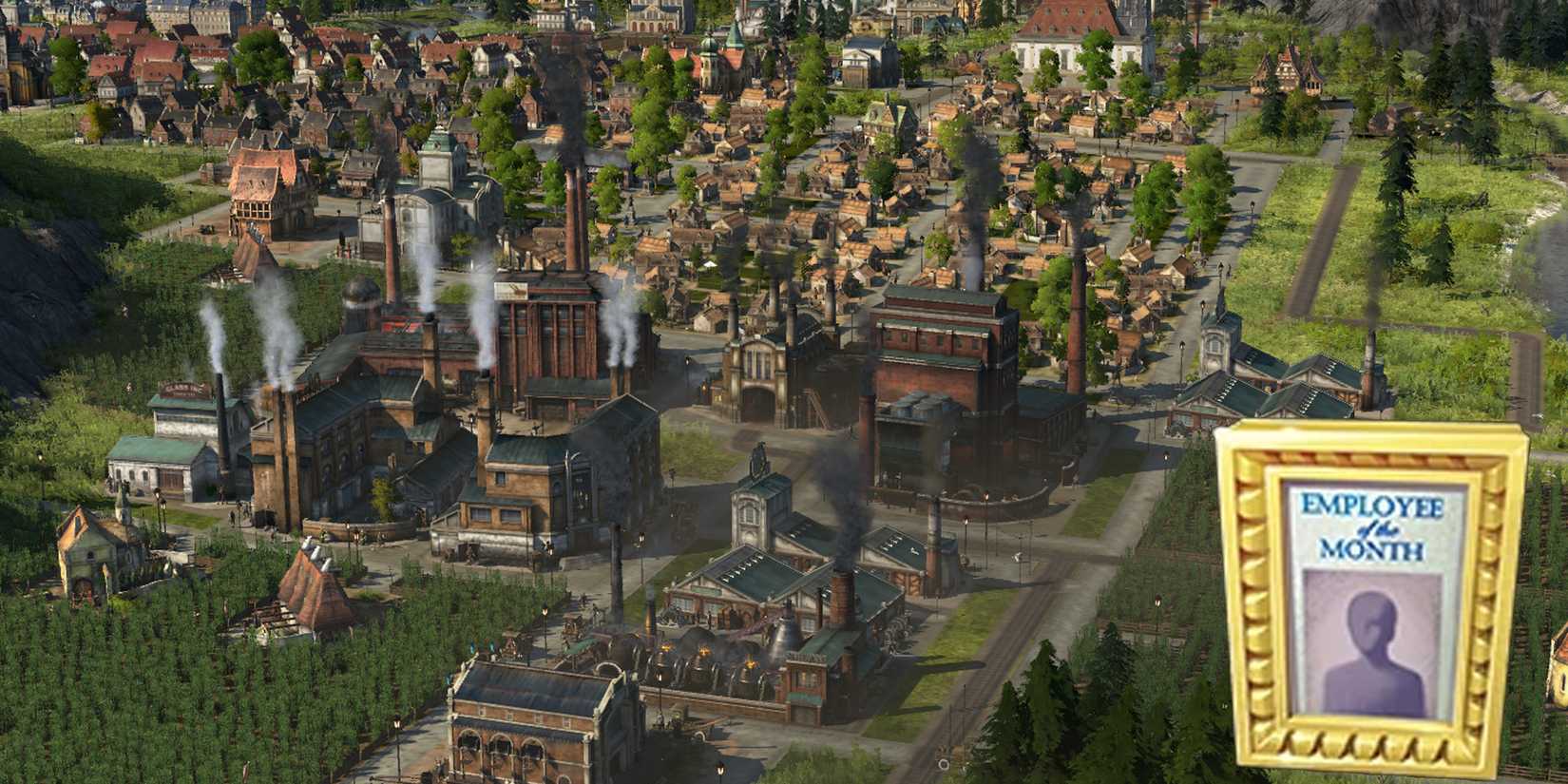 Anno 1800 Best Trade Union Items Gold Peformance Medal