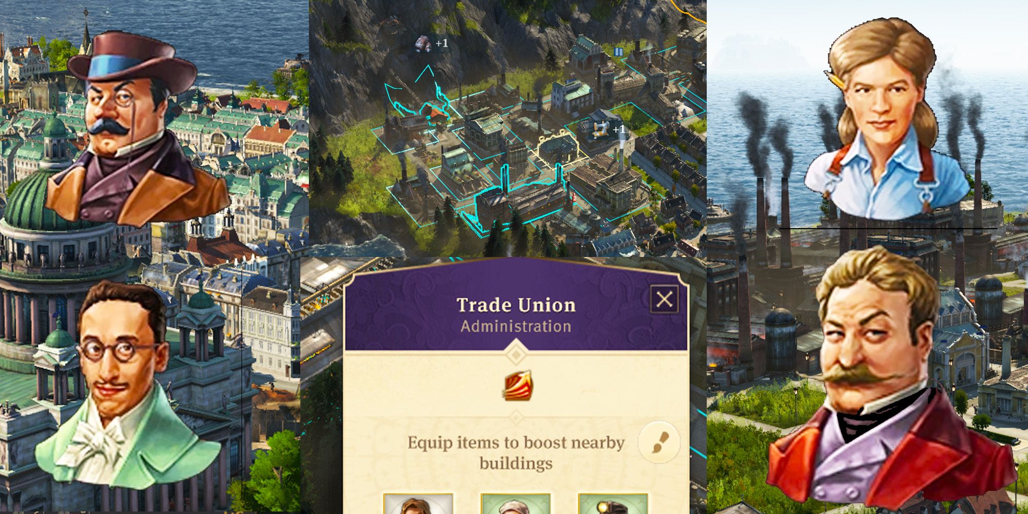 Anno 1800 Best Trade Union Items