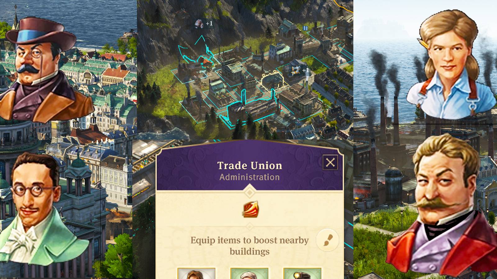 Anno 1800 Best Trade Union Items