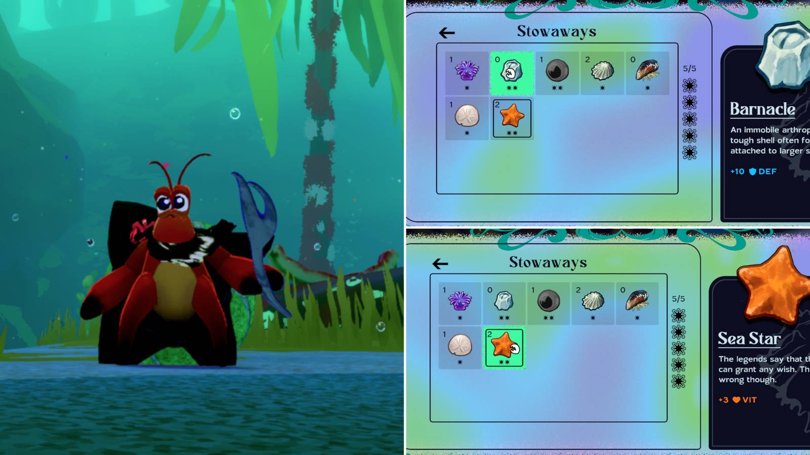 Another Crab's Treasure Best Early Game Stowaways