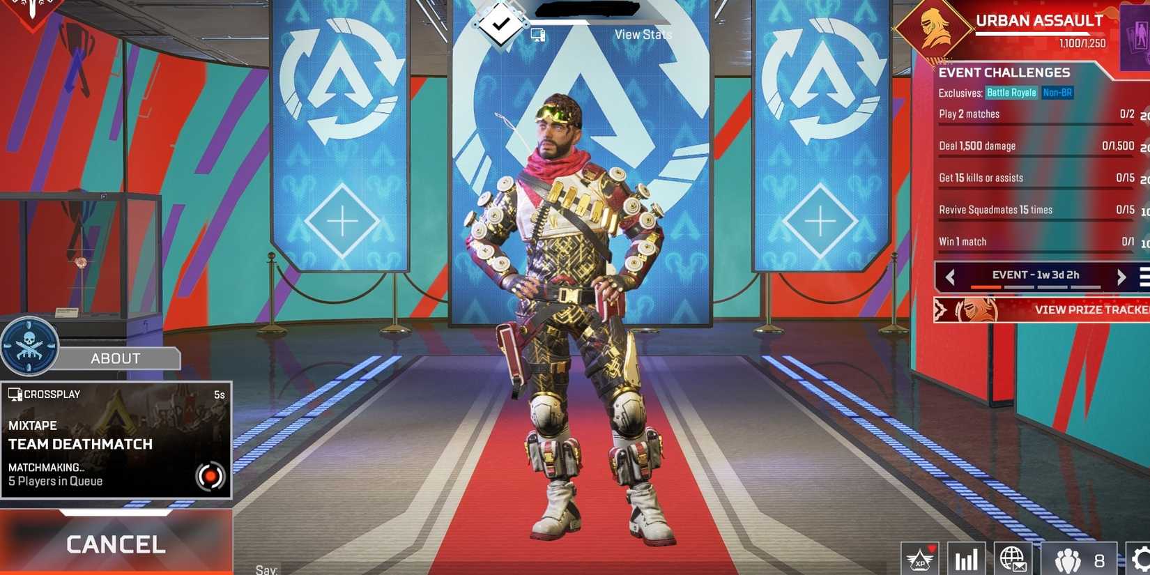 apex legends playing solo with mirage