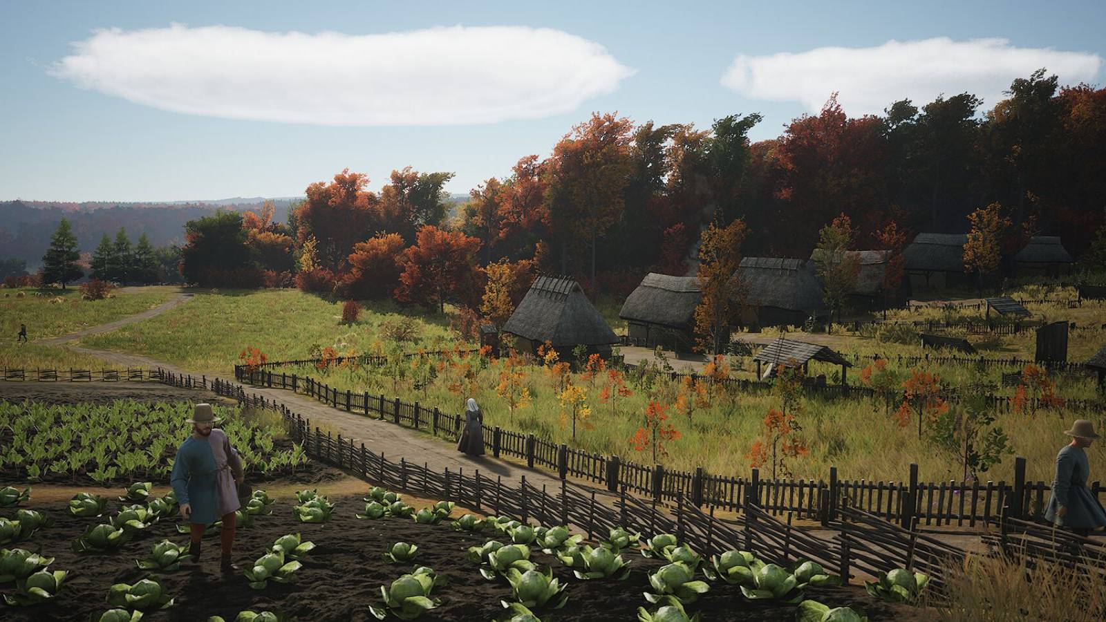 Manor Lords settlement