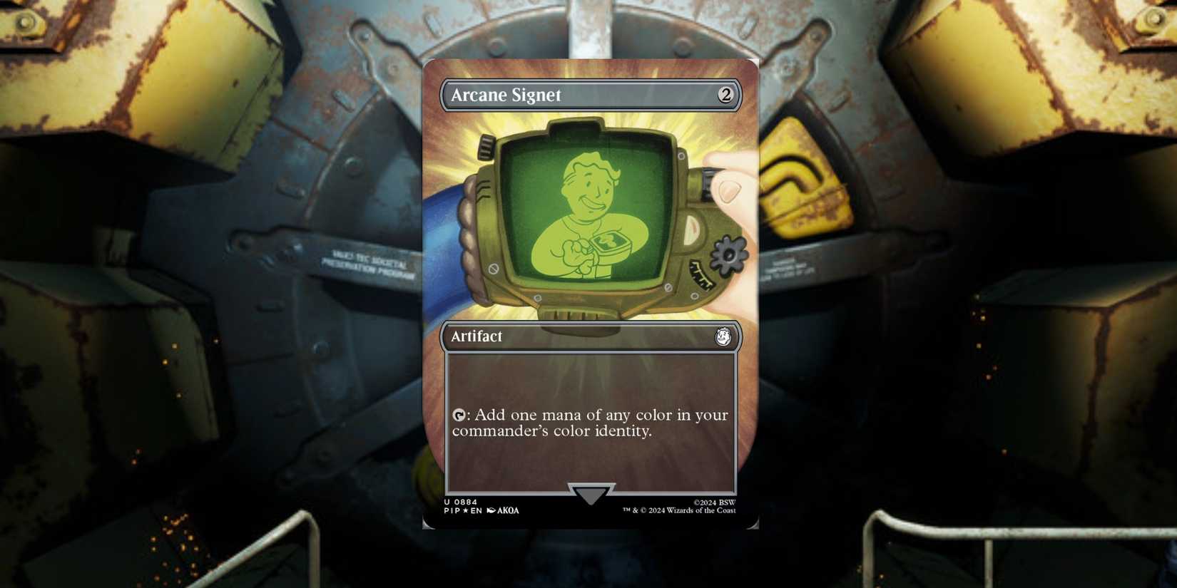 Arcane Signet Fallout MTG