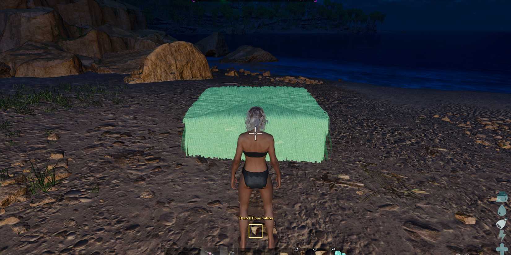Image of a raised foundation in Ark Survival Ascended