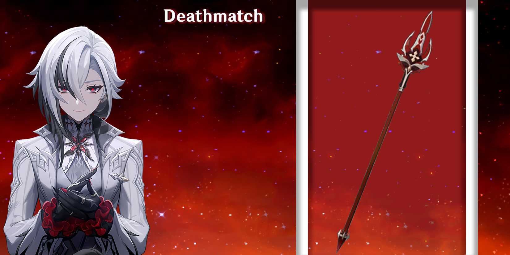 arlecchino using deathmatch in genshin impact