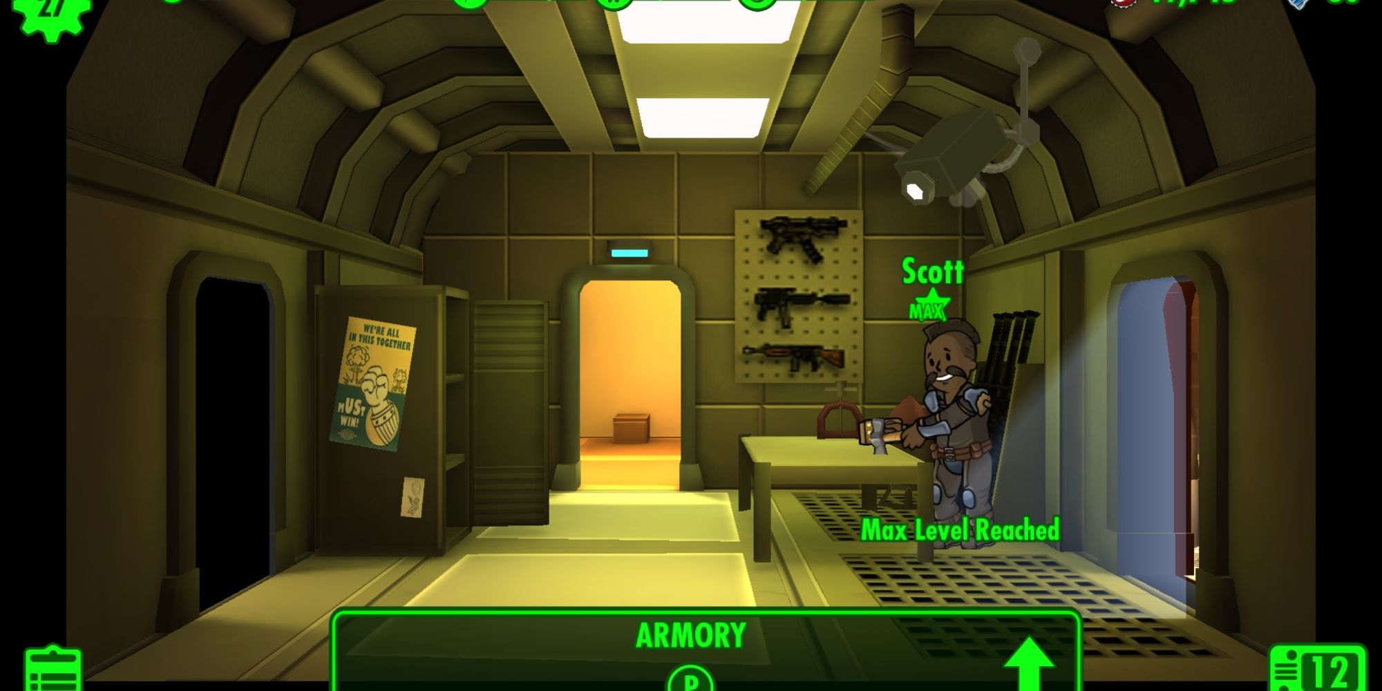 Armory In Fallout Shelter