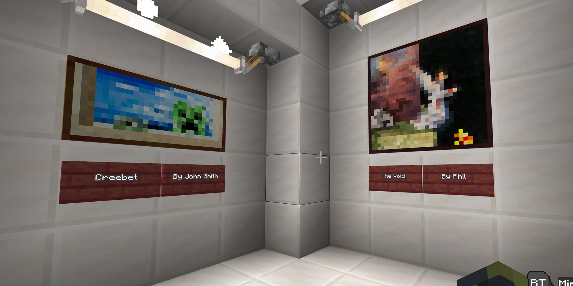 Art Gallery In Minecraft