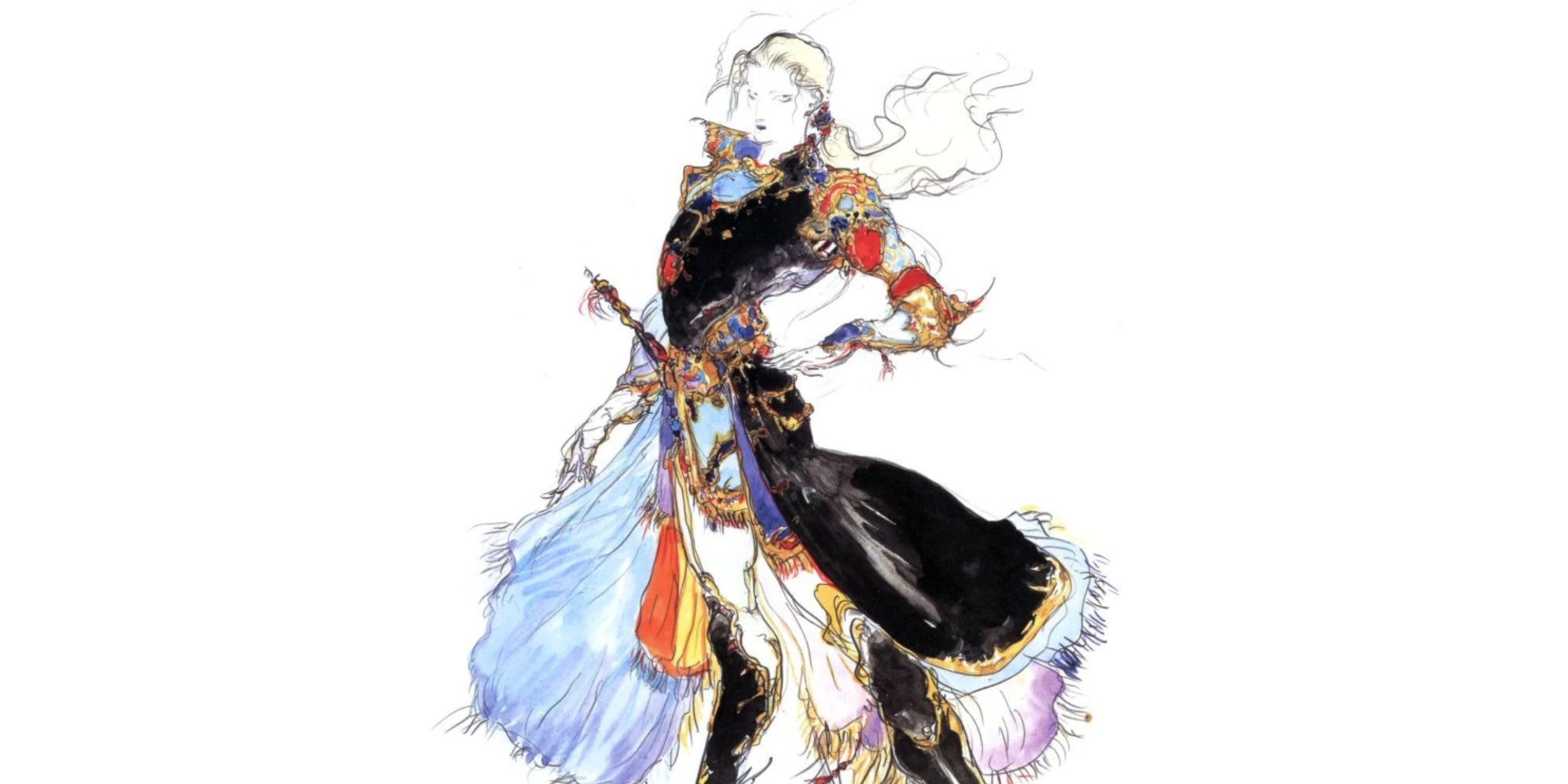 Artwork of Faris from Final Fantasy 5