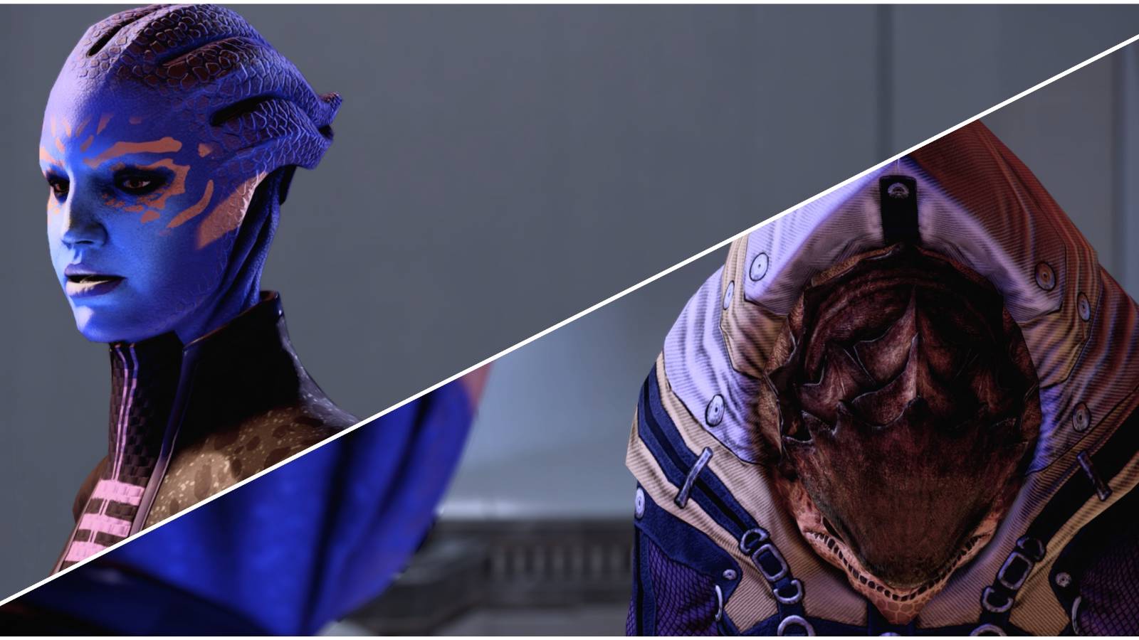 asari and krogan on illium