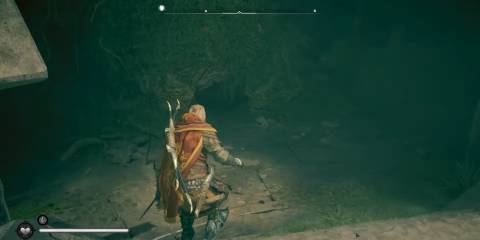 Eivor in Boudicca's Tomb in Assassin's Creed Valhalla