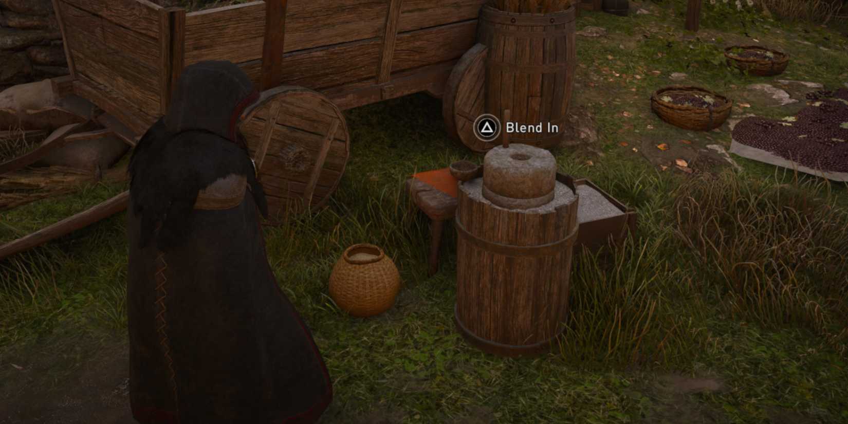 Assassin's Creed Valhalla - the blend in prompt