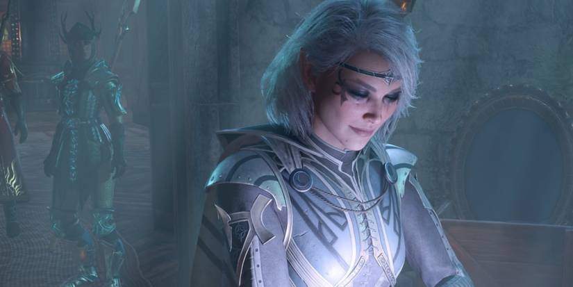 Baldur's Gate 3 Isobel casting a spell