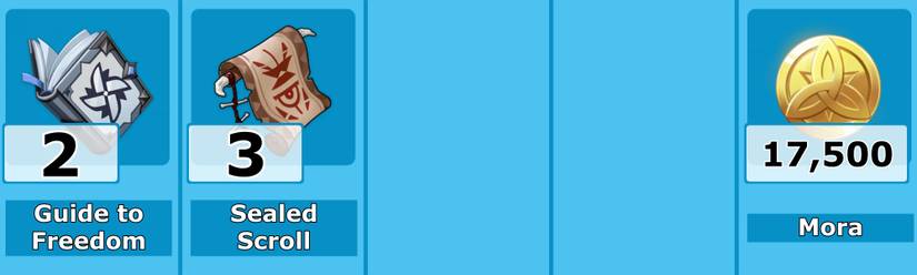 Barbara Level 3 Talent Materials - Genshin Impact