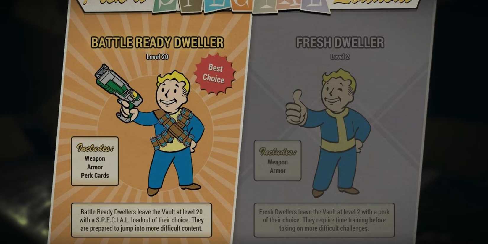 Battle-Ready Dweller vs Fresh Dweller-1