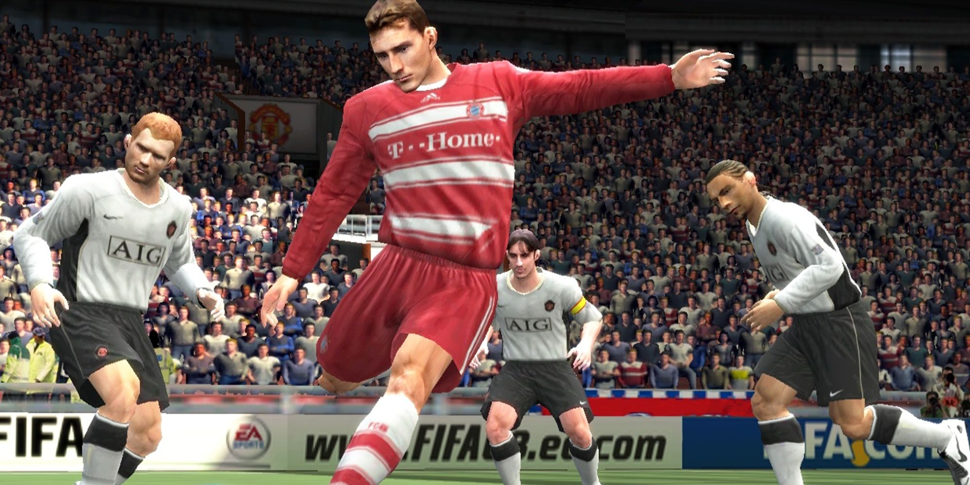 Bayern Munich Vs Manchester United In FIFA Soccer 08