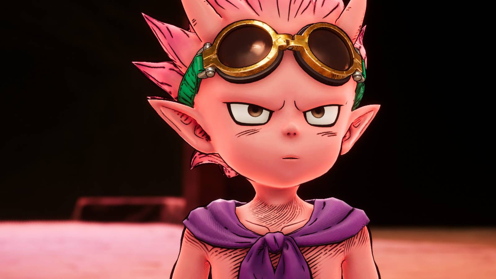 beelzebub talking to his father in sand land