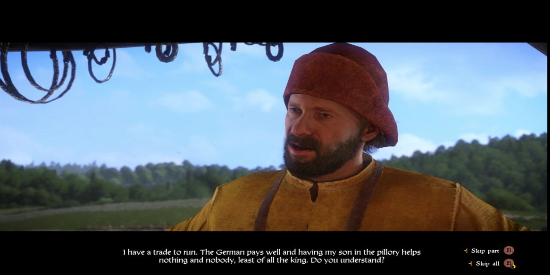 Being Lectured by Father Kingdom Come Deliverance