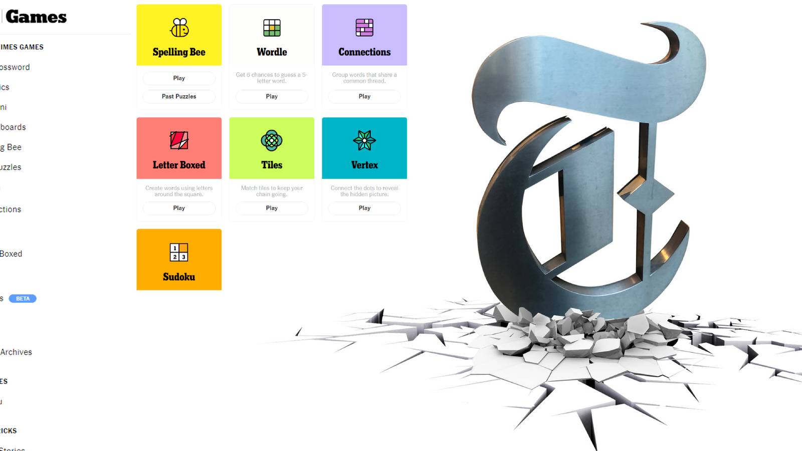 Best New York Times Games, Ranked  NYT logo, game list, game grid