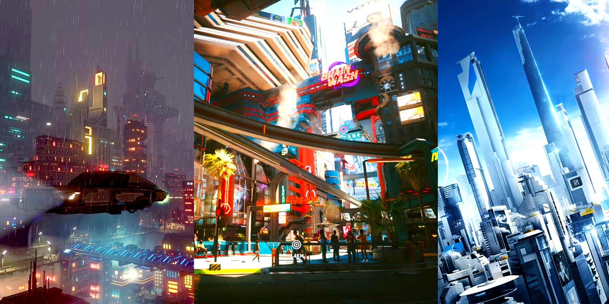 Best Open World Games With Dystopian Cyberpunk Megacities