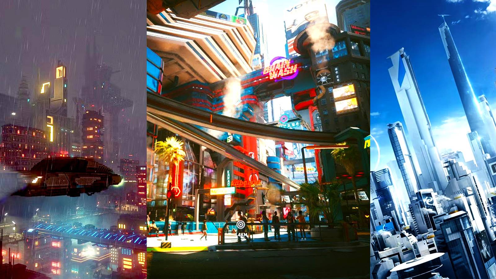 Best Open World Games With Dystopian Cyberpunk Megacities