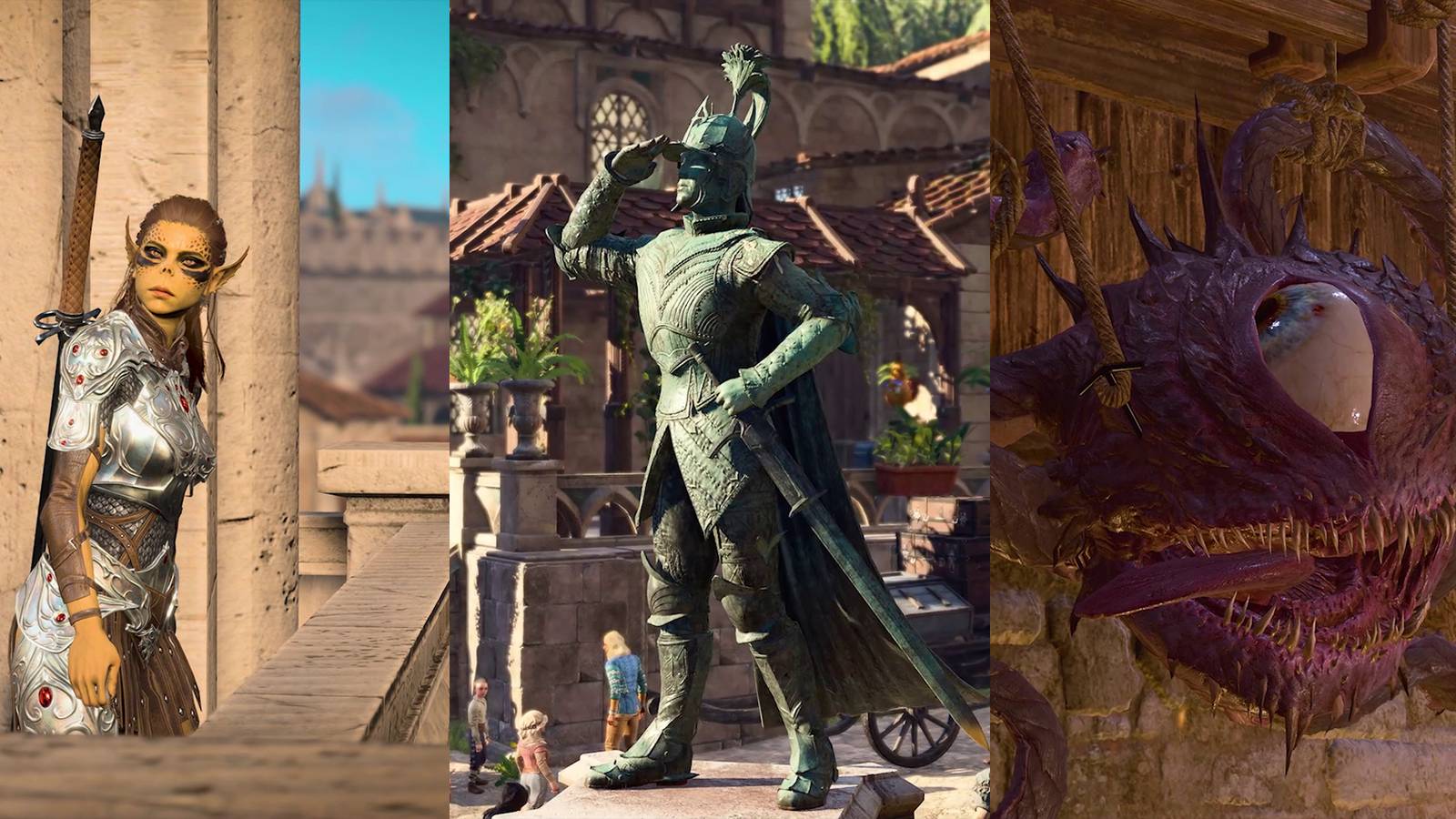 Lae'zel, Statue, Dead Beholder