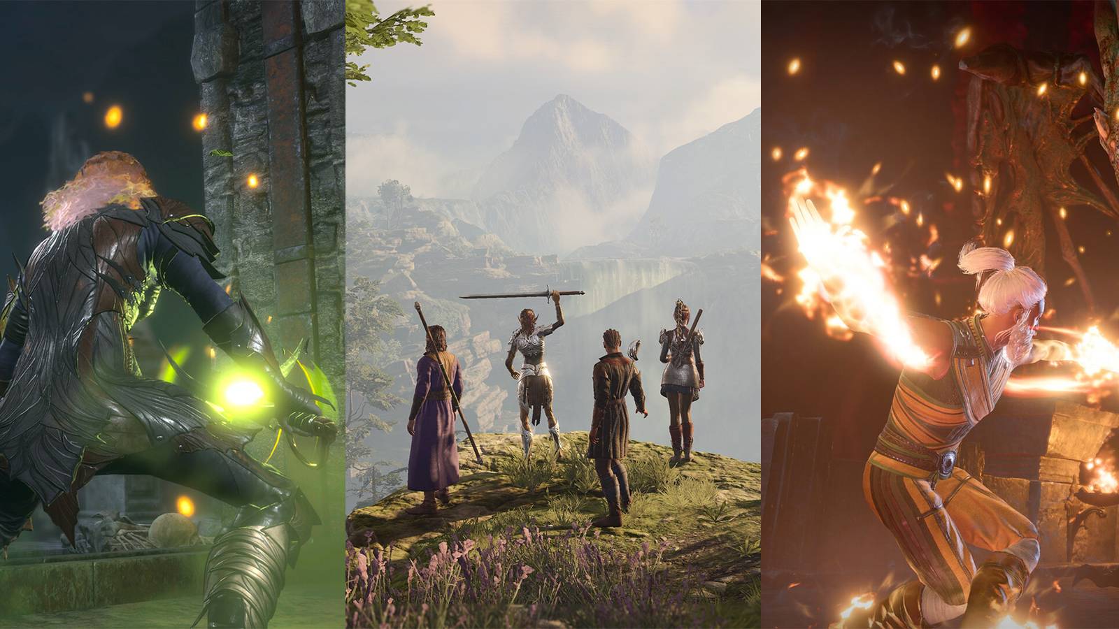 Minotaur Fight, Party, Monk