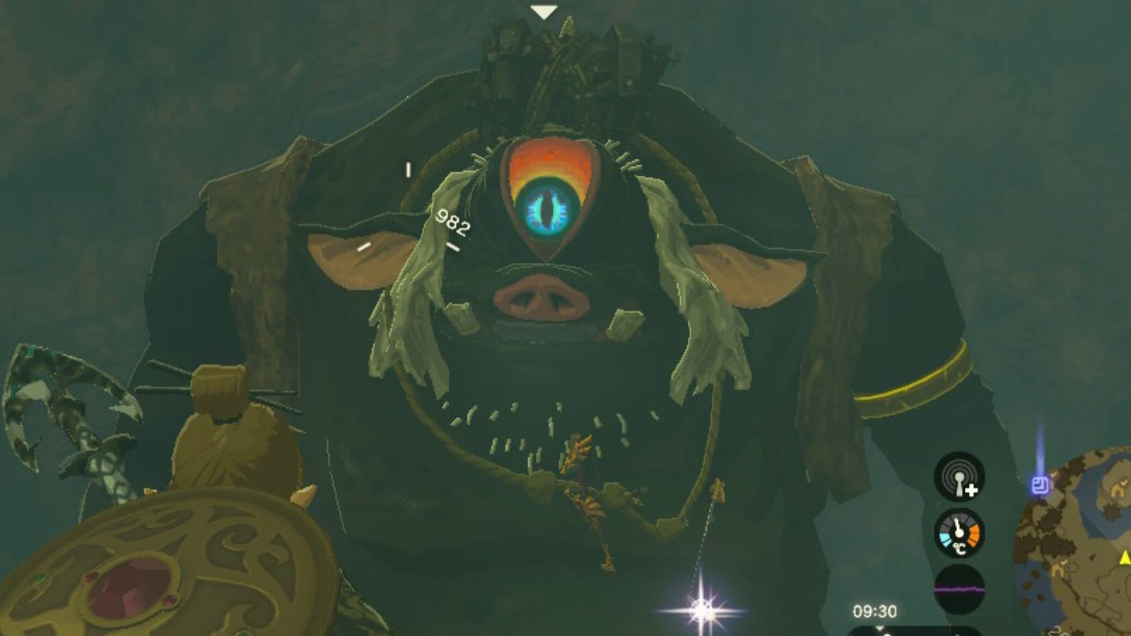 black hinox in Zelda TOTK