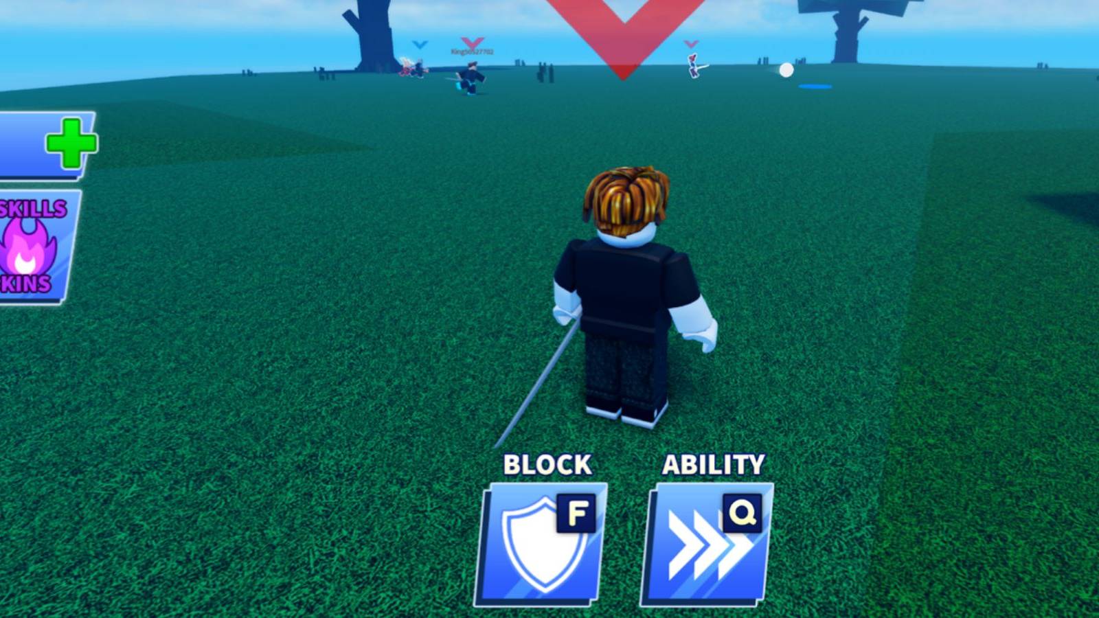 Blade Ball character