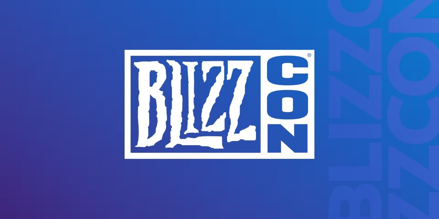 the logo for blizzcon