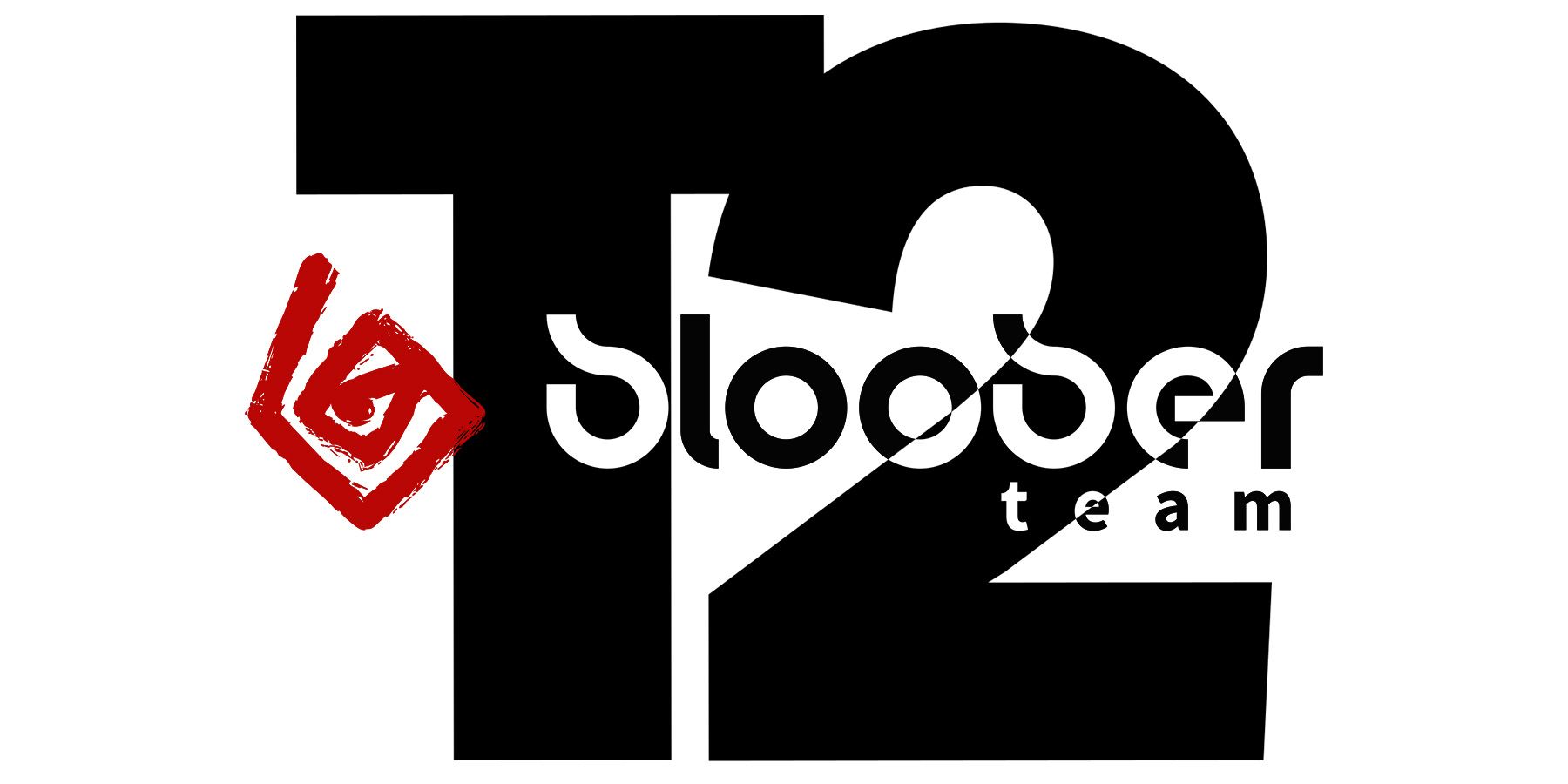 Bloober Team logo over Take-Two Interactive logo on white background
