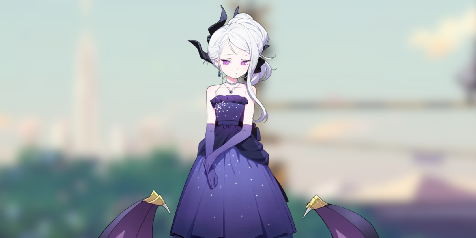 blue archive hina dress